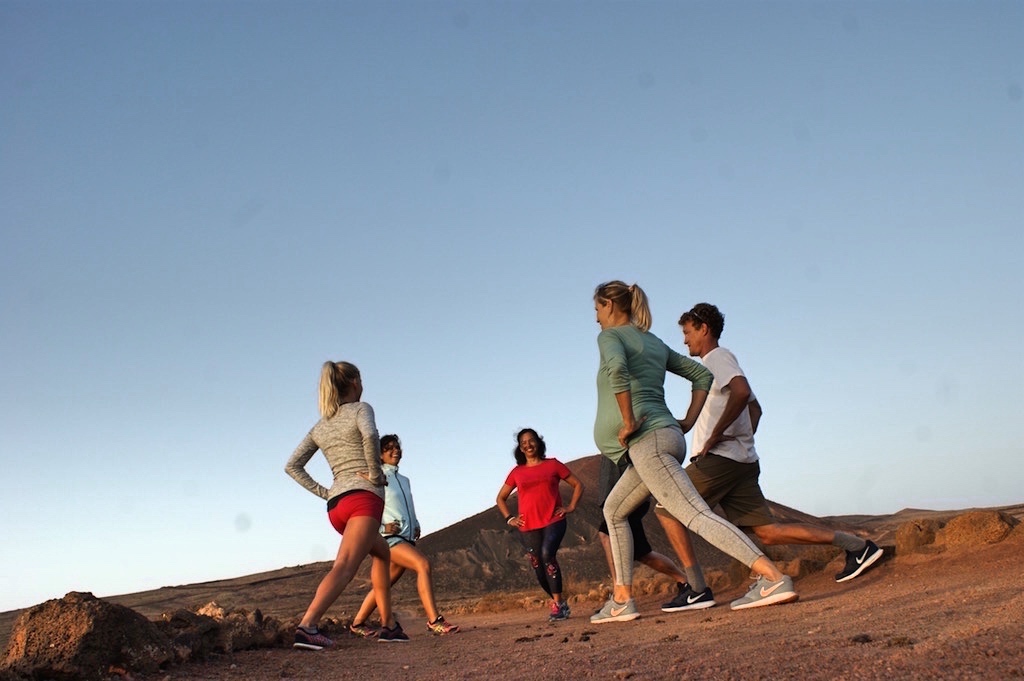 Bewegung auf Fuerteventura